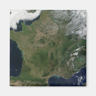 Imã Vista de satélite da França