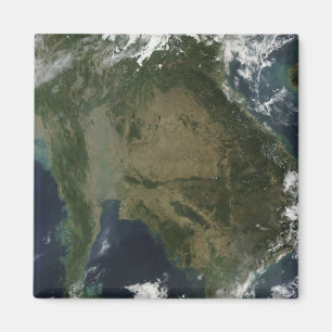 Imã Vista de satélite da Indochina