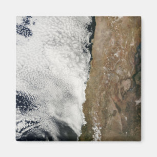 Imã Vista de satélite das montanhas dos Andes