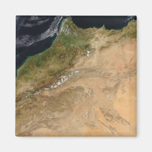 Imã Vista de satélite de Marrocos