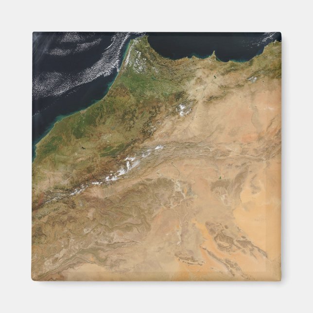 Imã Vista de satélite de Marrocos (Frente)