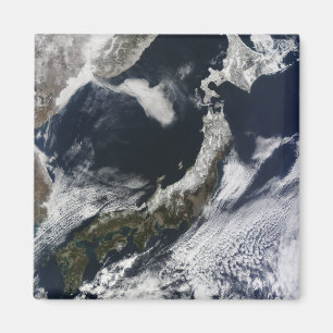 Imã Vista de satélite do Japão