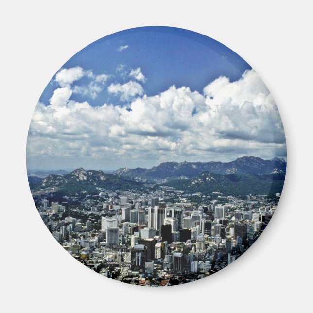 Imã Vista De Seul De Namsan (Frente)