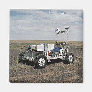 Imã Vista de um veículo lunar de 1-G Rover