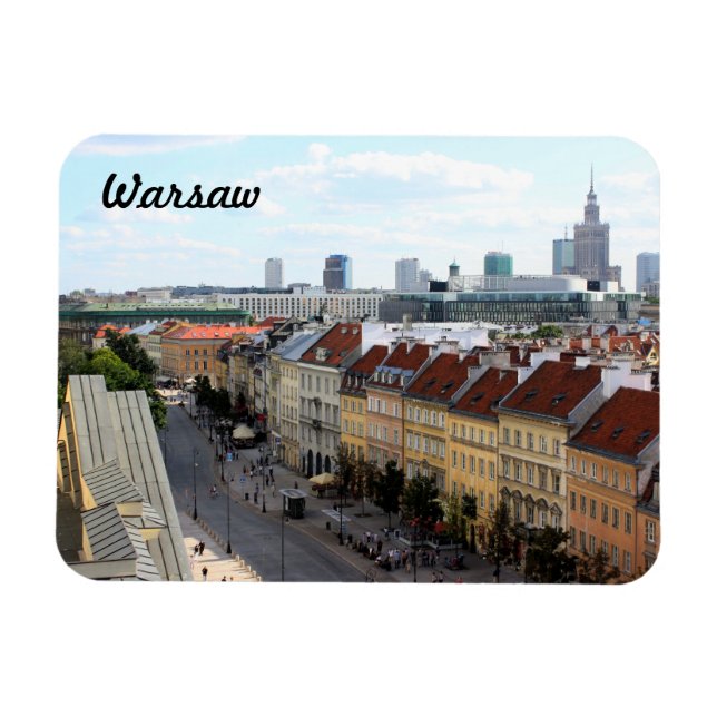 Ímã Vista de Varsóvia (Horizontal)
