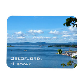 Ímã Vista de Verão de Oslofjord de Oslo, Noruega