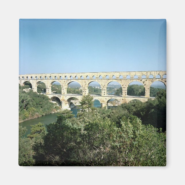 Imã Vista do aqueduto romano, construída c.19 BC (Frente)