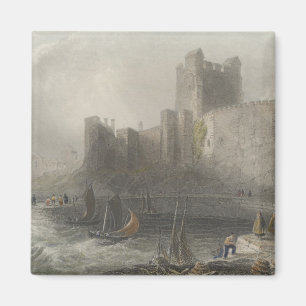 Imã Vista do castelo de Carrifergus