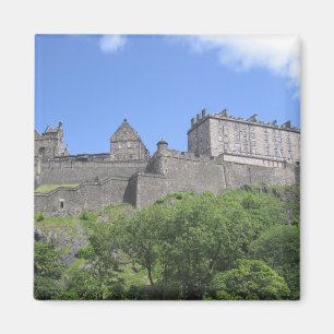 Imã Vista do Castelo de Edimburgo, Edimburgo, Escócia,