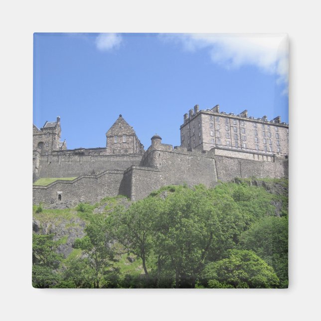 Imã Vista do Castelo de Edimburgo, Edimburgo, Escócia, (Frente)
