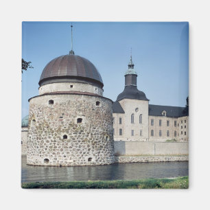 Imã Vista do castelo de Vadstena, construída em 1545