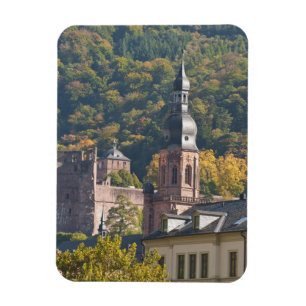 Ímã Vista do Centro Histórico de Heidelberg