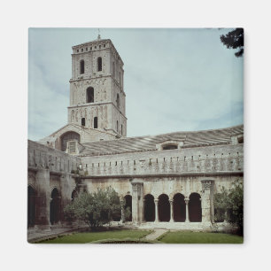 Imã Vista do claustro