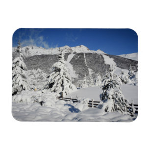 Ímã Vista Do Estância De Esqui Catedral Em Bariloche