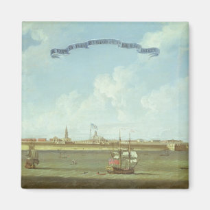 Imã Vista do forte St George nas Índias do leste