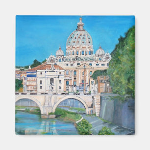 Imã Vista do ímã da Cidade do Vaticano