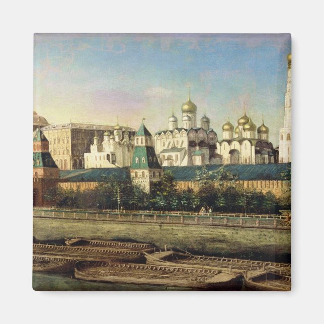 Imã Vista do Kremlin de Moscou do Embankment (Frente)
