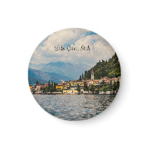 Vista do lago Como, Itália