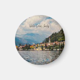 Imã Vista do lago Como, Itália