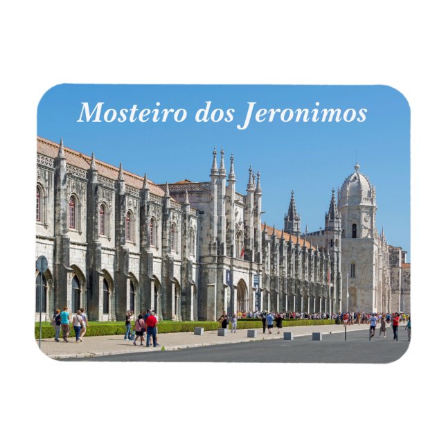 Ímã Vista do mosteiro Hieronymites. (Horizontal)