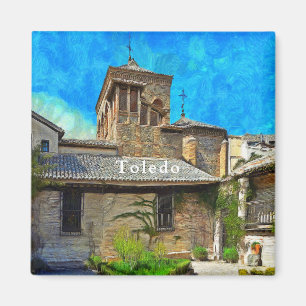 Imã Vista do museu de El Greco em Toledo