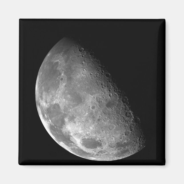 Imã Vista do polo norte da Lua (Frente)