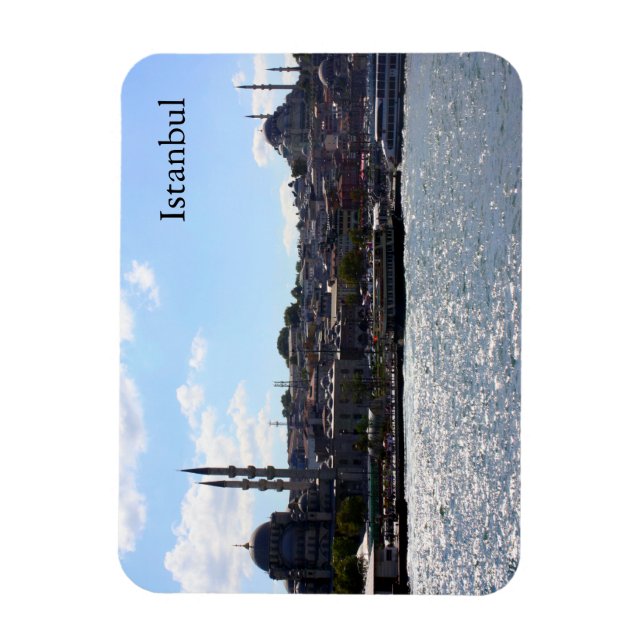 Ímã Vista do porto de Istambul (Vertical)