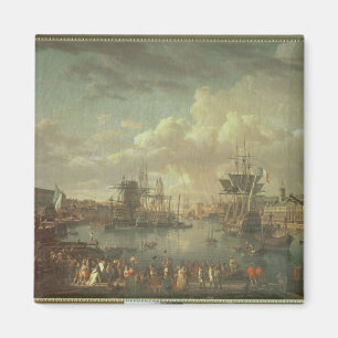 Imã Vista do porto em Bresta