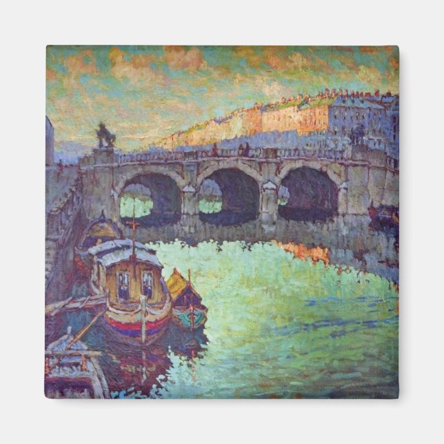 Imã Vista do Santo Petersburgo (cidade russa) (Frente)