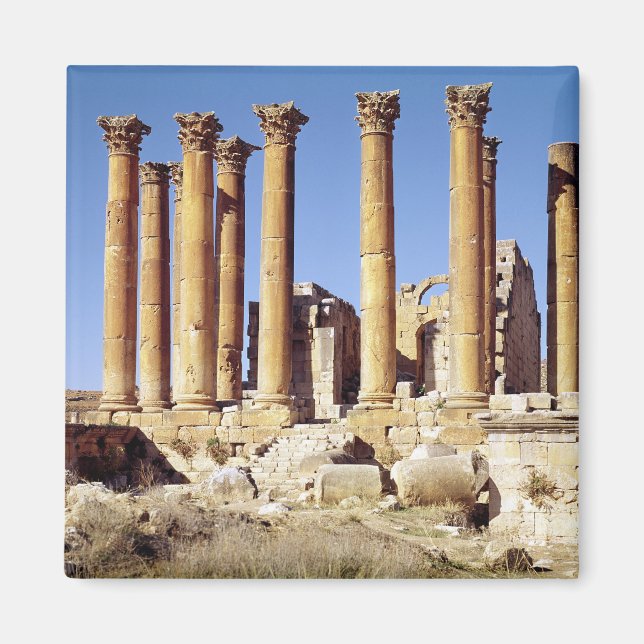 Imã Vista do Templo de Artemis, construído c.386 AD (Frente)