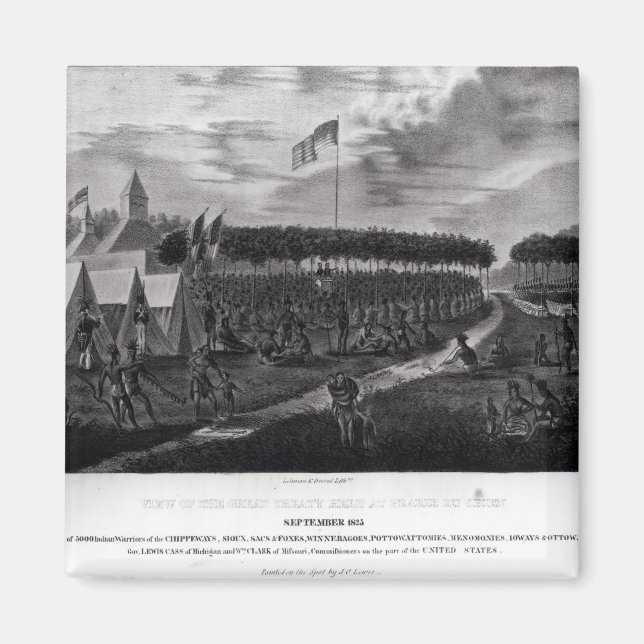 Imã Vista do Tratado de Excelente Realizado em Prairie (Frente)