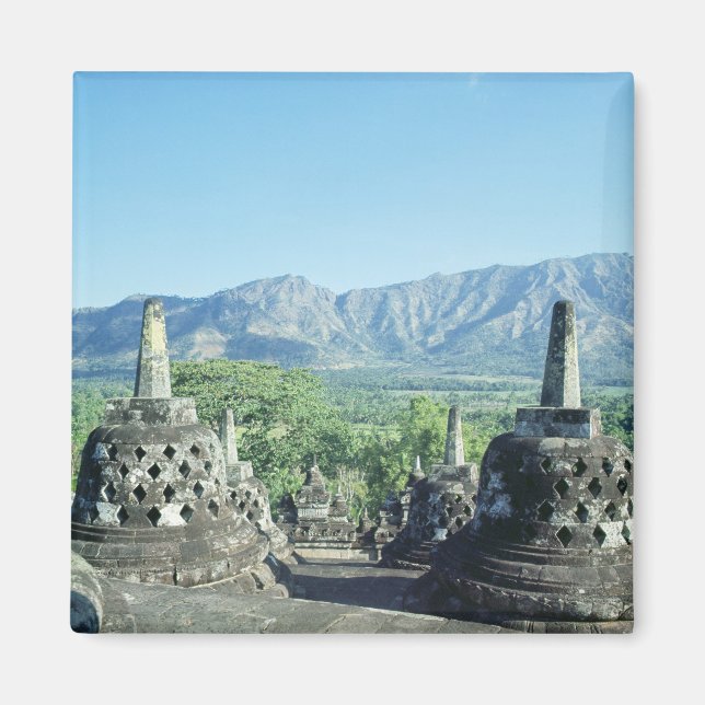 Imã Vista dos três terraços circulares (Frente)