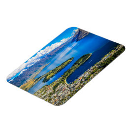 Ímã Vista em Queenstown do Pico de Bob, Nova Zelândia