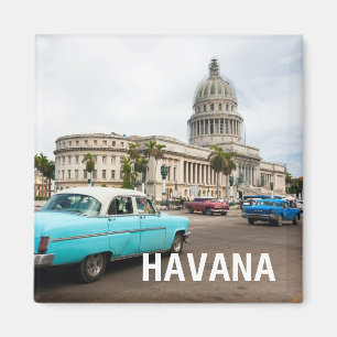 Imã Vista em uma construção do Capitólio em Havana,