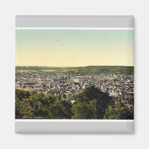 Imã Vista geral, Aix-la-Chapelle, o Rhine, Alemanha P