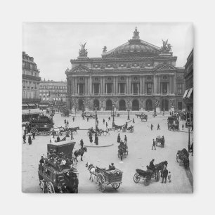 Imã Vista geral do teatro da ópera de Paris