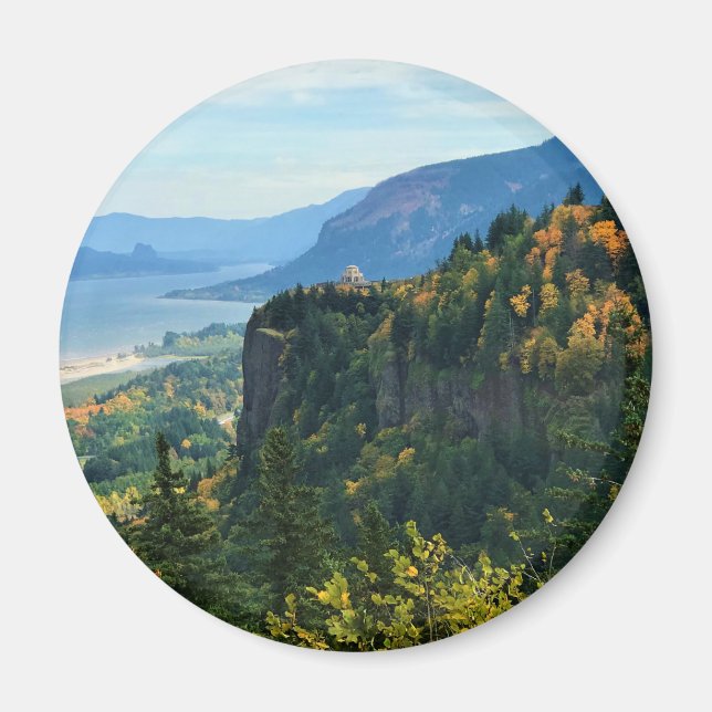 Imã Vista House, Columbia River, Oregon (Frente)