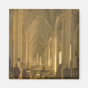 Imã Vista interior da igreja de St John em Hamburgo