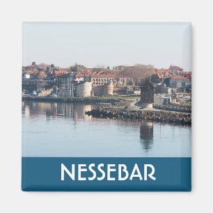 Imã Vista na cidade búlgara famosa Nessebar