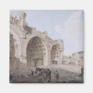 Imã Vista no fórum romano (o templo da paz) 1779