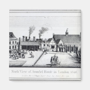 Imã Vista norte da casa de Arundel em Londres