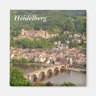 Imã Vista panorâmica de Heidelberg