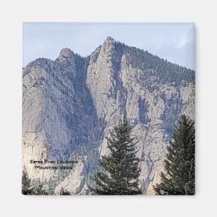 Imã Vista Panorâmica de Montanha no Estes Park Colora