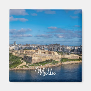 Imã Vista panorâmica de Sliema no Magnet de Malta