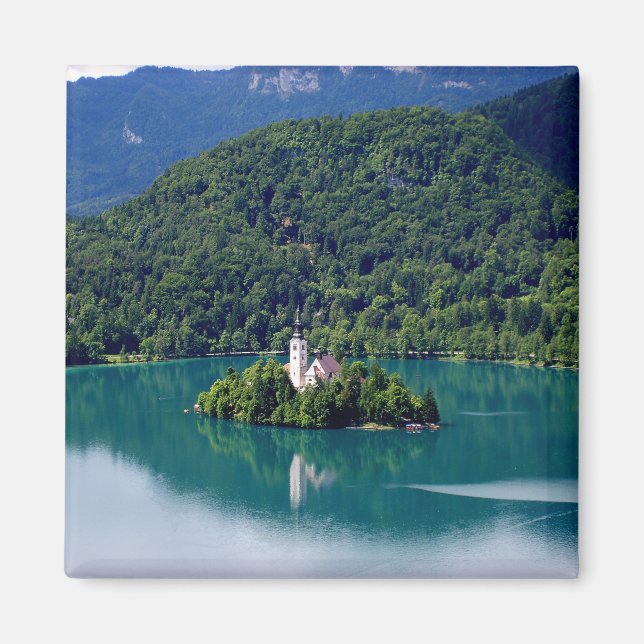 Imã Vista panorâmica do lago sangado (Frente)