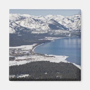 Imã Vista panorâmica do Lago Tahoe, EUA