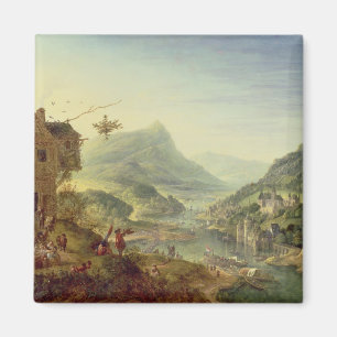 Imã Vista panorâmica no Rhine (pares com 59649)