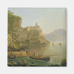 Imã Vista para a Atrani no Amalfi, 1817