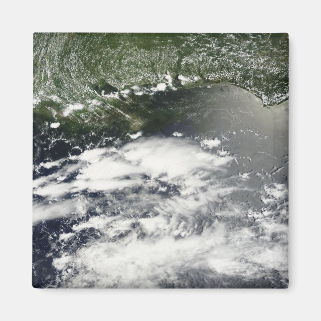 Imã Vista por satélite das fugas de óleo 2 (Frente)