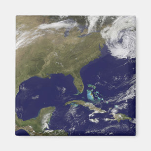 Imã Vista satélite da costa leste dos Estados Unidos